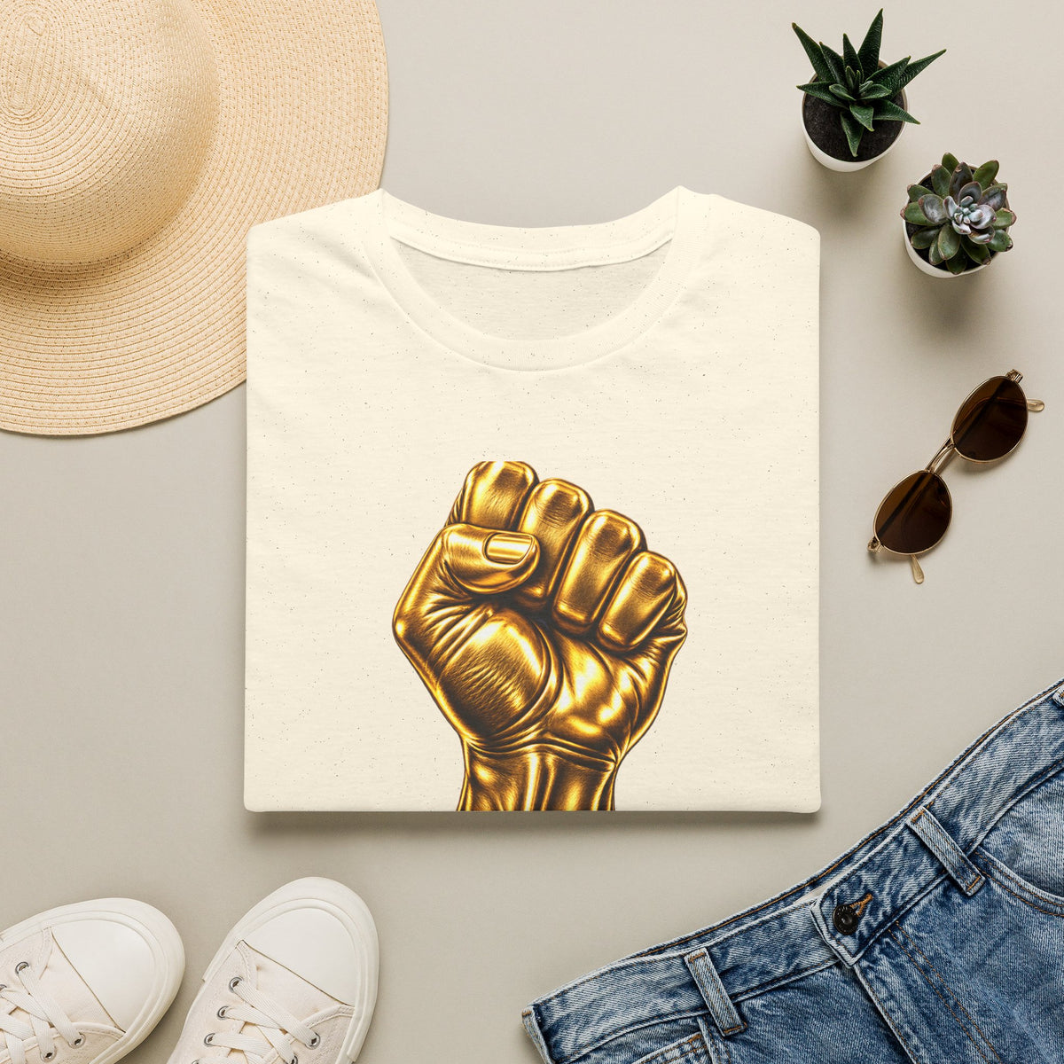 Golden Fist Unisex Softstyle T-Shirt
