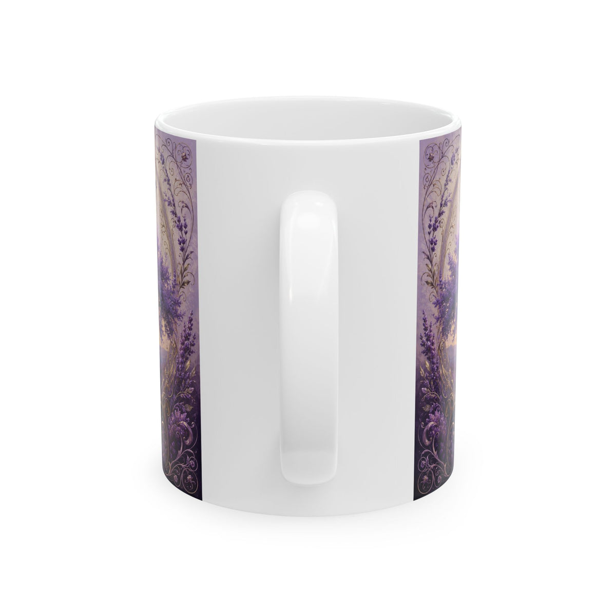 Black and Healing Ceramic Mug, (11oz, 15oz)
