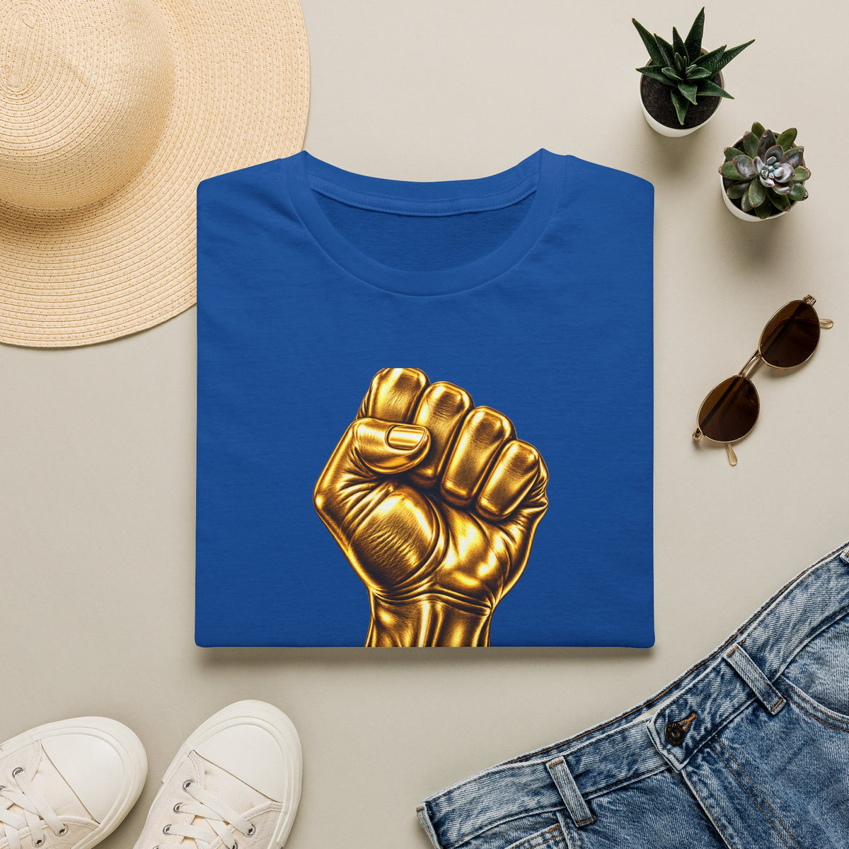 Golden Fist Unisex Softstyle T-Shirt