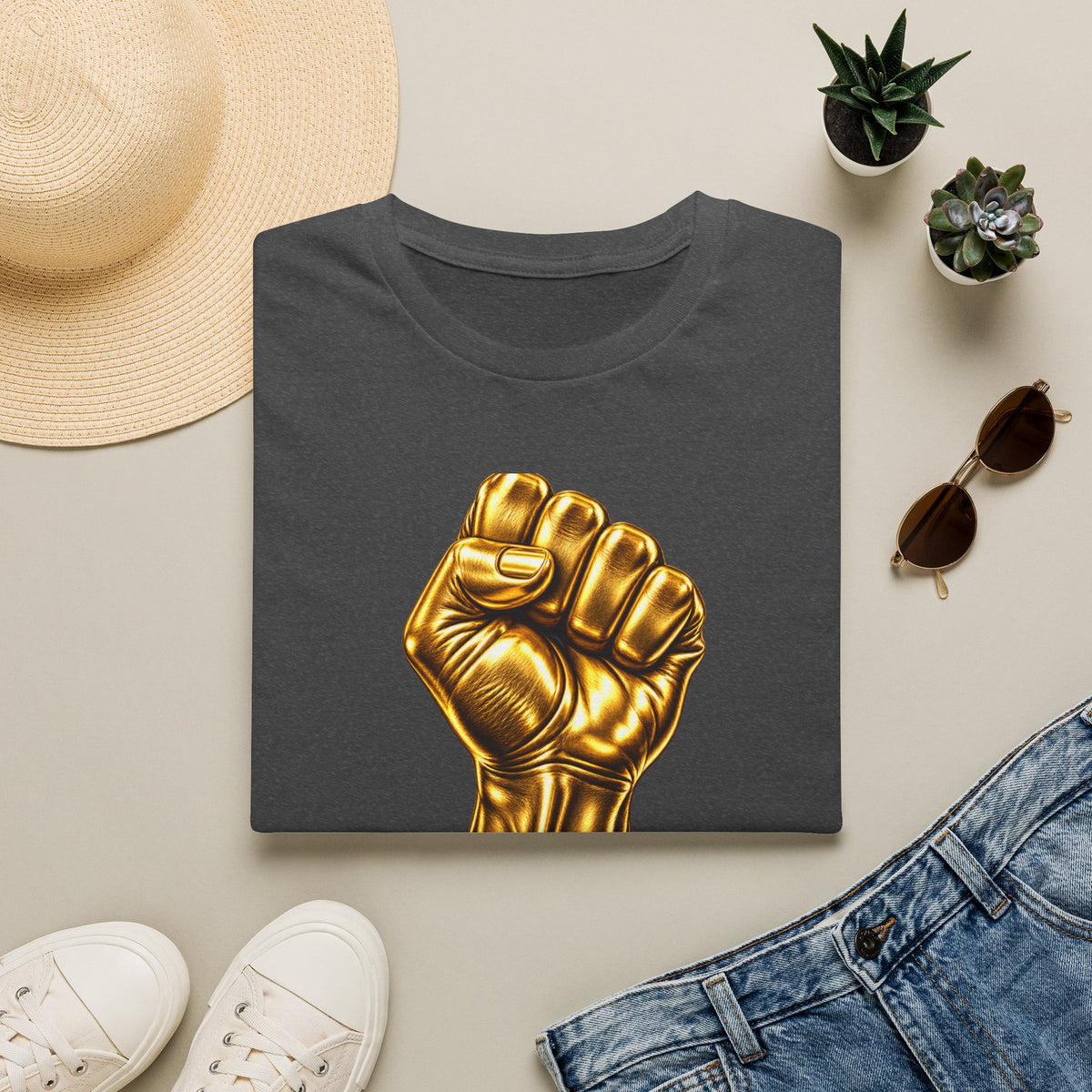 Golden Fist Unisex Softstyle T-Shirt