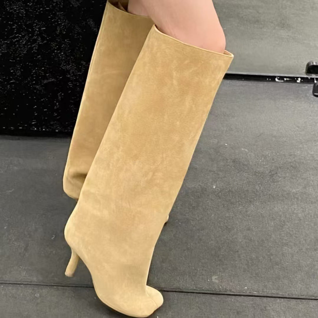 Fashion high heels Western cowboy boots Martin boots for women
