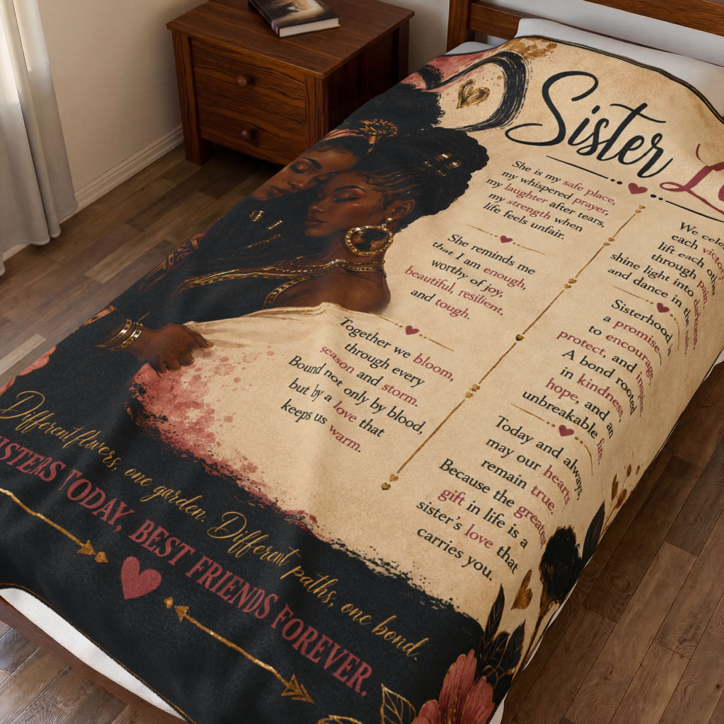 Sister Love Blanket Collection