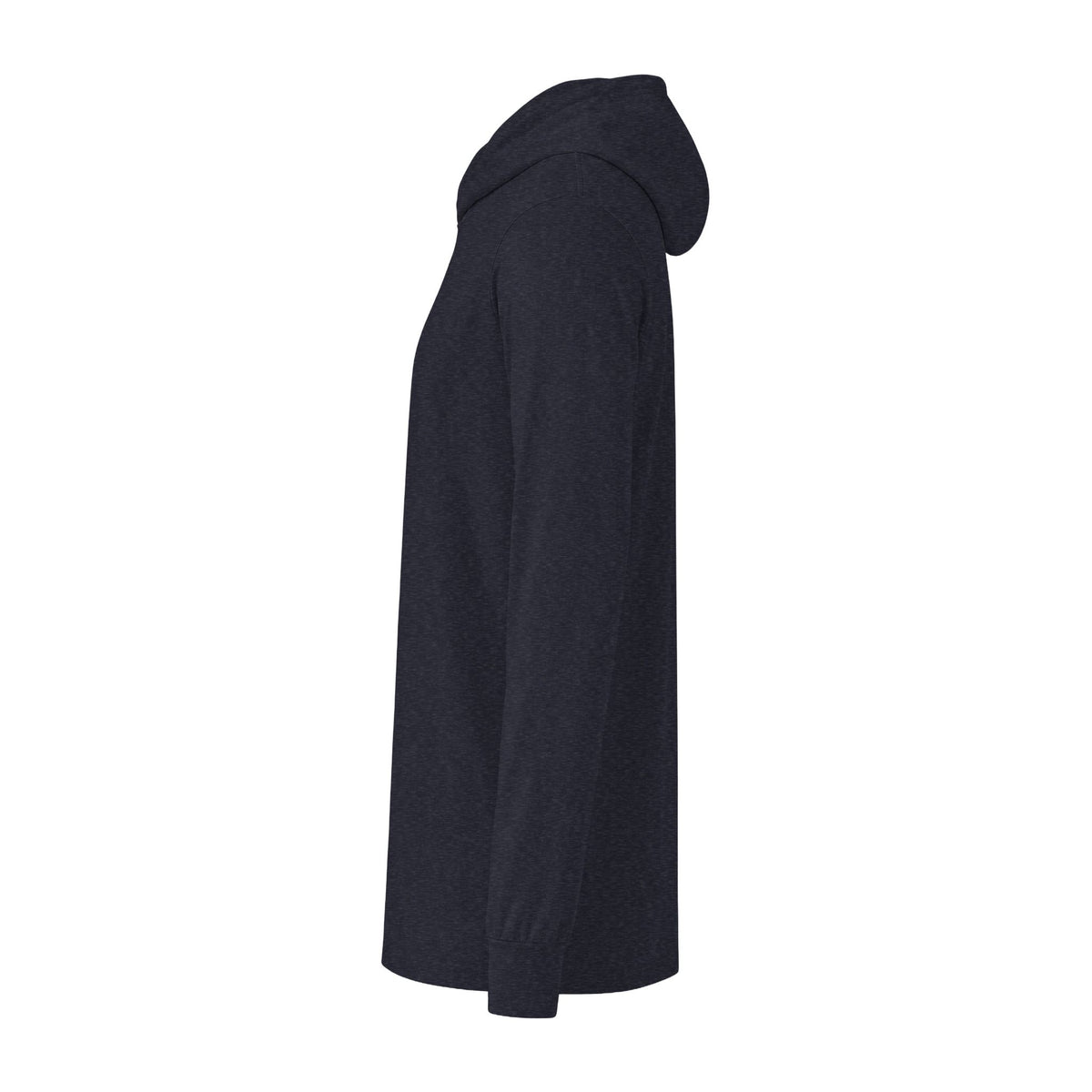 Black and Healing Merch Unisex Hooded Long Sleeve Tee