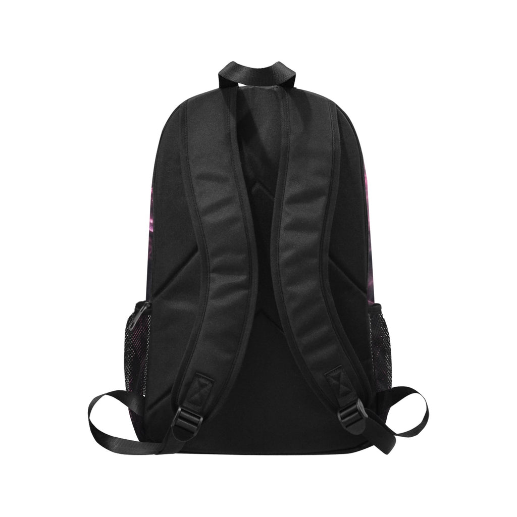 The Bubble Gum Girl ClubFabric Backpack with Side Mesh Pockets (1659)
