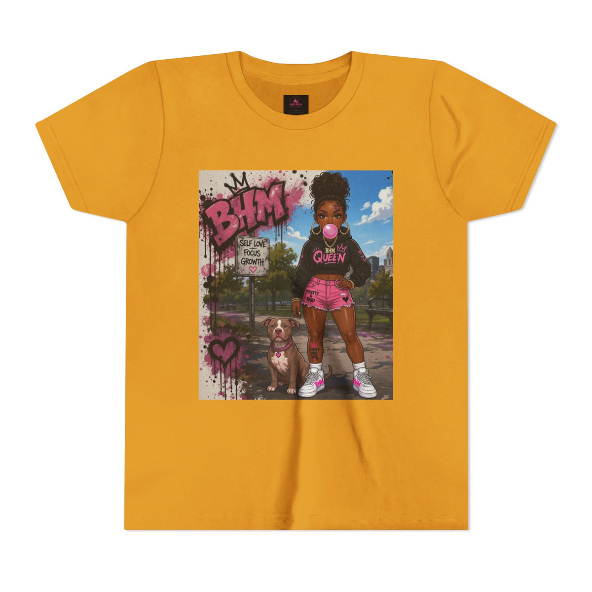The Bubble Gum Girl Youth Tee