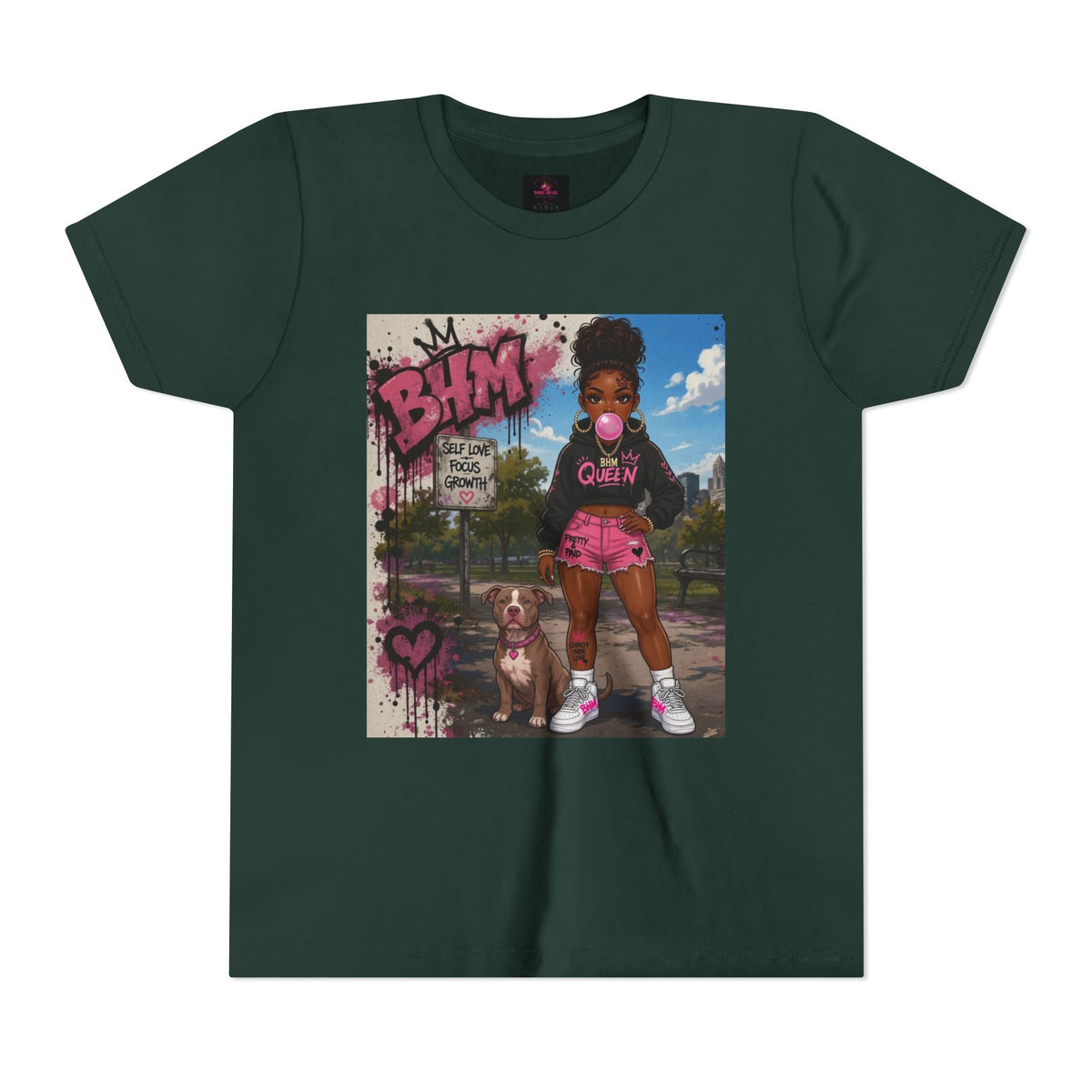 The Bubble Gum Girl Youth Tee